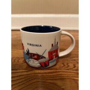 Starbucks VIRGINIA “You Are Here” Series Collection 14oz Ceramic Mug